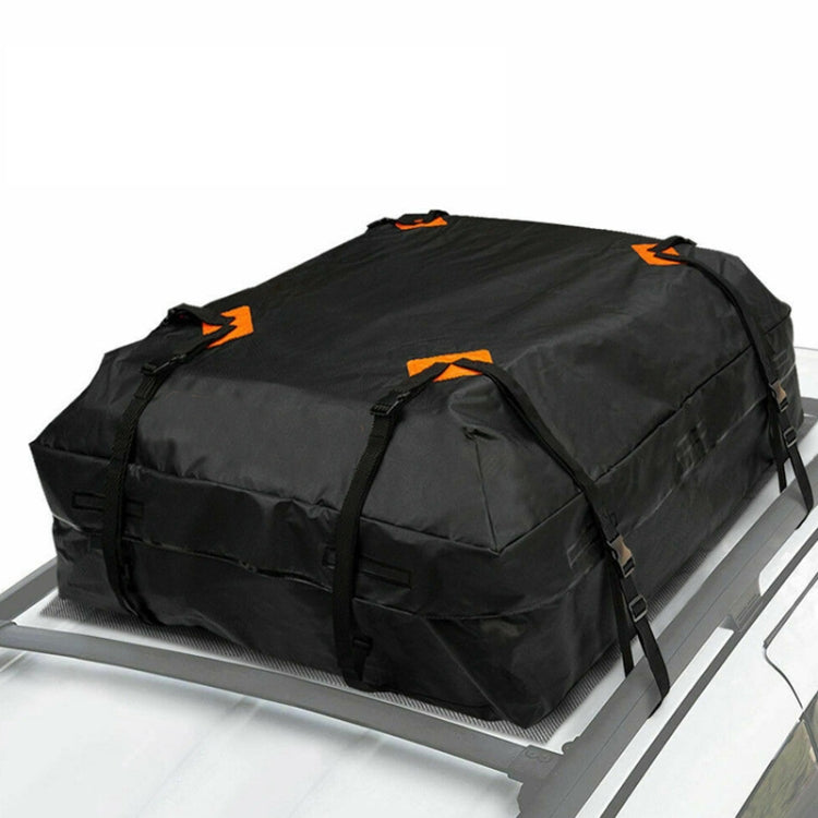 600D Oxford Cloth Car Roof Waterproof Luggage Storage Bag, Style: