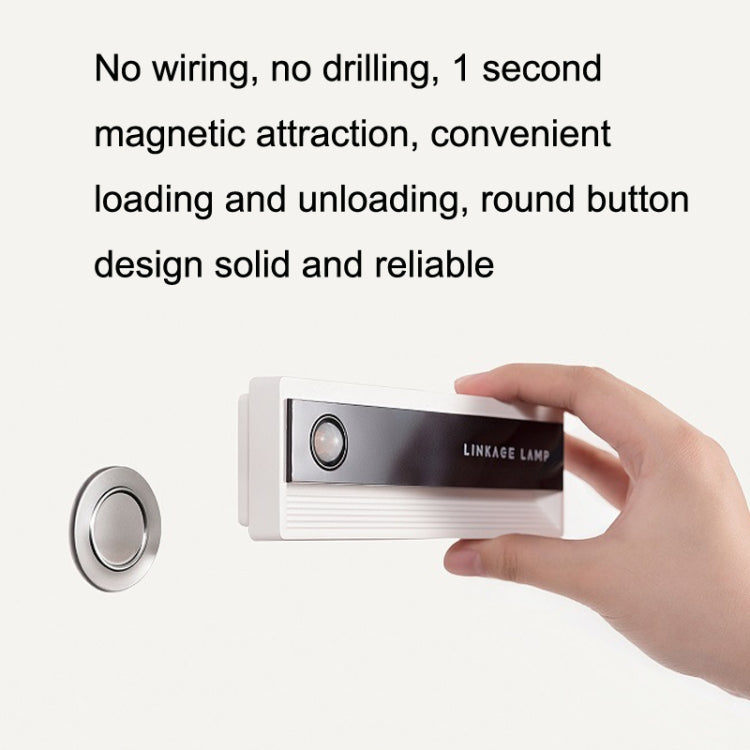 TW-L56 Linkage Human Body Induction Night Light USB Magnetic Corridor Lamp