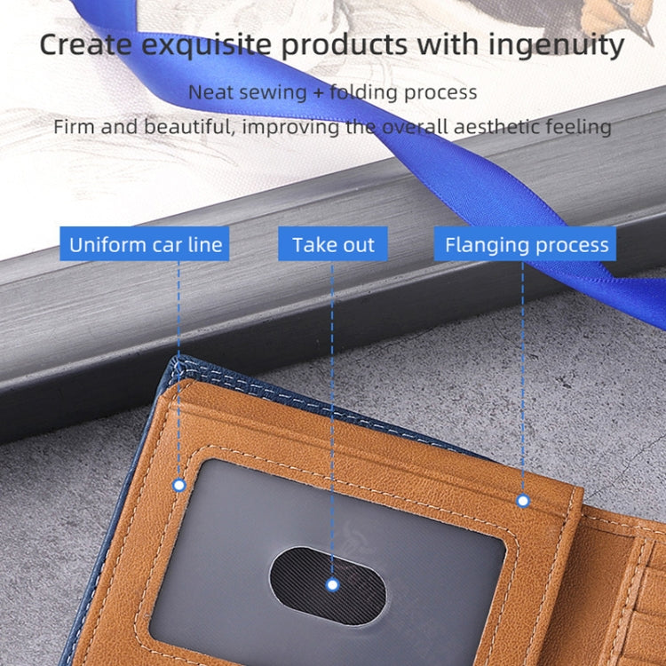 BUFF CAPTAIN 032 Vintage Leather Wallets Coins Card Holder Wallet