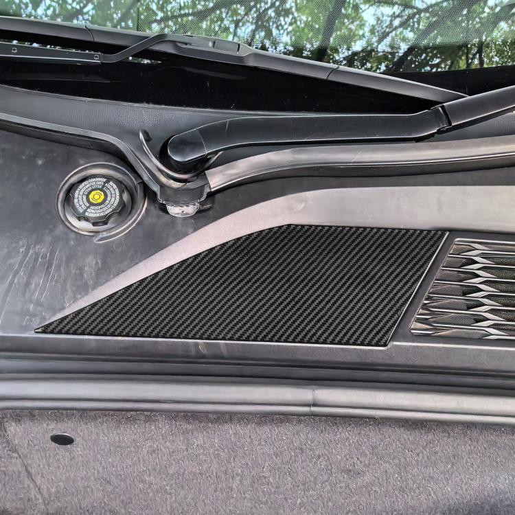 For Chevrolet Corvette C8 Right-Hand Drive Front Storage Vent Sticker