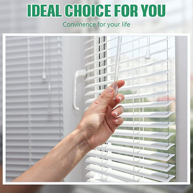 Blinds Acrylic Transparent Rod Move Light Rod With Hook Handle, Size: 24 Inch