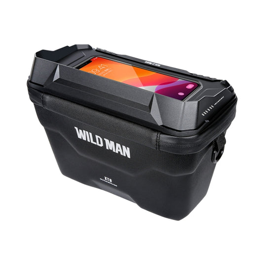 WILD MAN XT8 3L Bicycle EVA Hard Shell Touch Screen Waterproof Head Bag