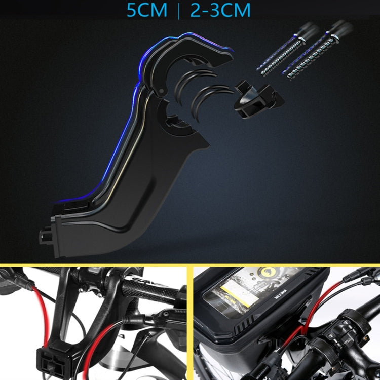 WILD MAN XT8 3L Bicycle EVA Hard Shell Touch Screen Waterproof Head Bag