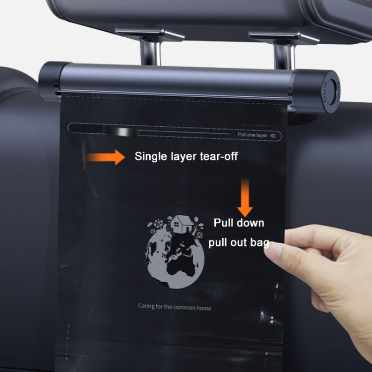 Car Mounted Garbage Bag  Folding Hanging Cleaning Organiser