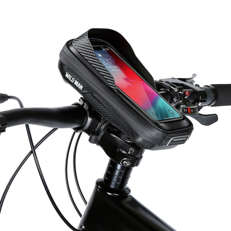 WILD MAN E16 EVA Hard Shell Touch Screen Handlebar Bag Cycling Equipment
