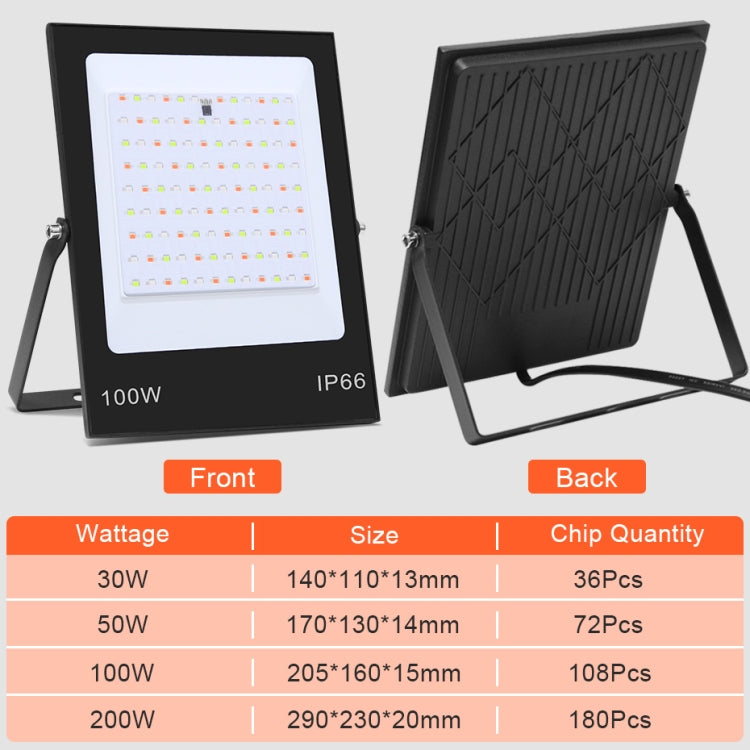 Colorful RGB Changing LED Flood Light With Remote Control