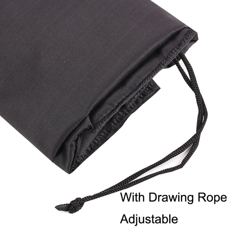 With Drawing Rope Dust -Proof Waterproof Adjustable Electronic Piano Hood, Style: