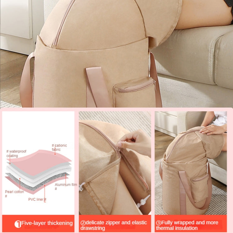 Foldable Foot Bath Bucket Knee Foot Tub Portable Bath Bag For Travel Camping