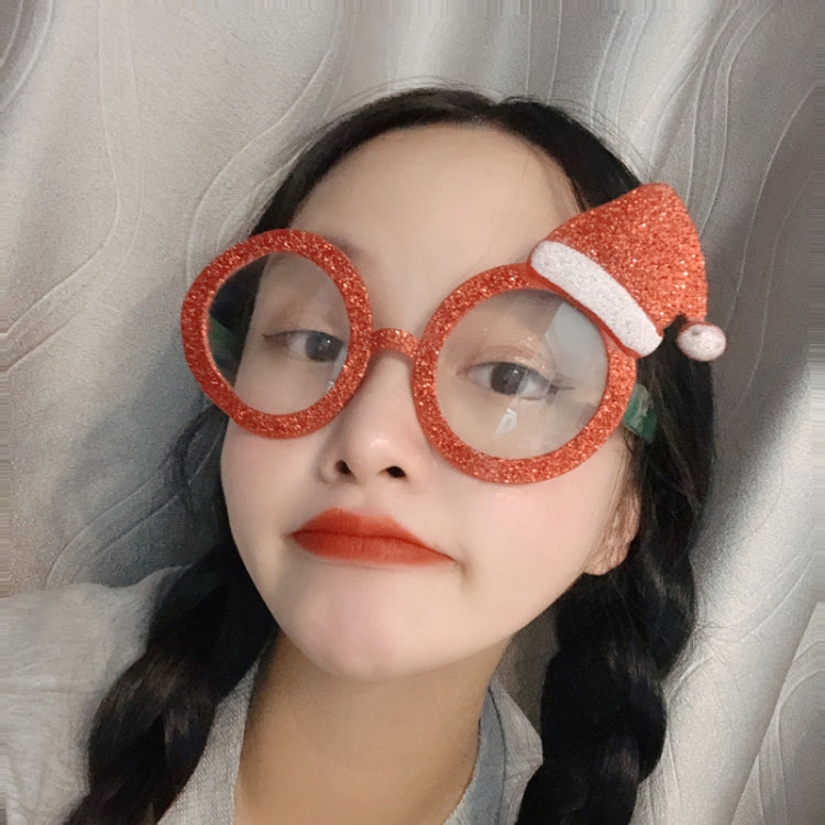 Christmas Weird Glasses Personalized Christmas Hair Clip