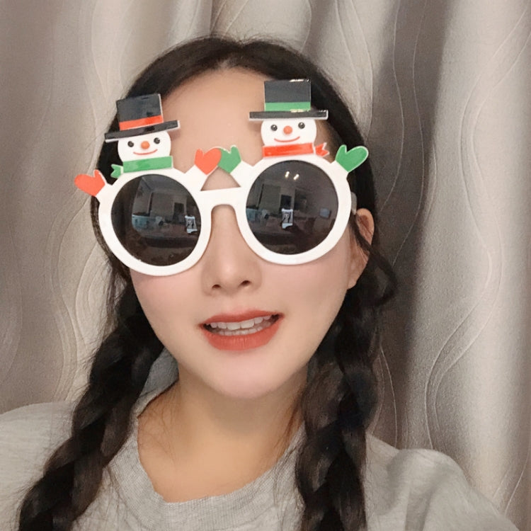 Christmas Weird Glasses Personalized Christmas Hair Clip