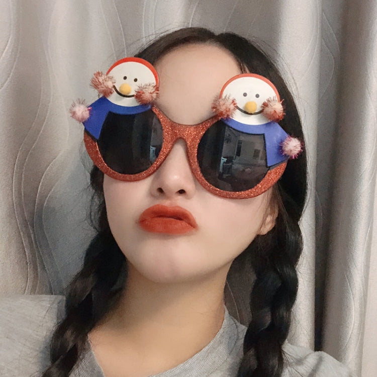 Christmas Weird Glasses Personalized Christmas Hair Clip