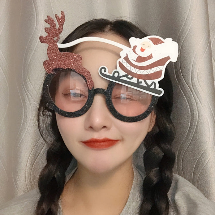 Christmas Weird Glasses Personalized Christmas Hair Clip