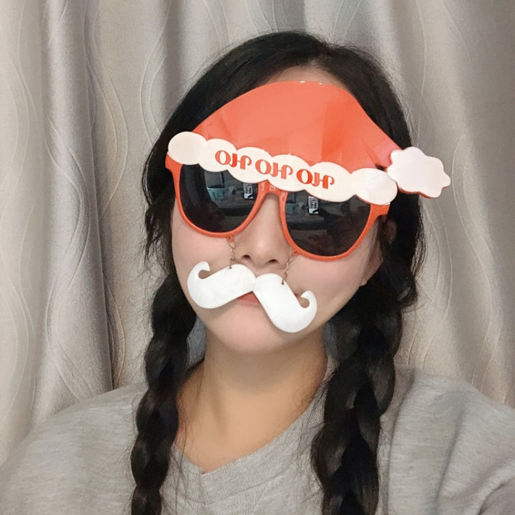 Christmas Weird Glasses Personalized Christmas Hair Clip