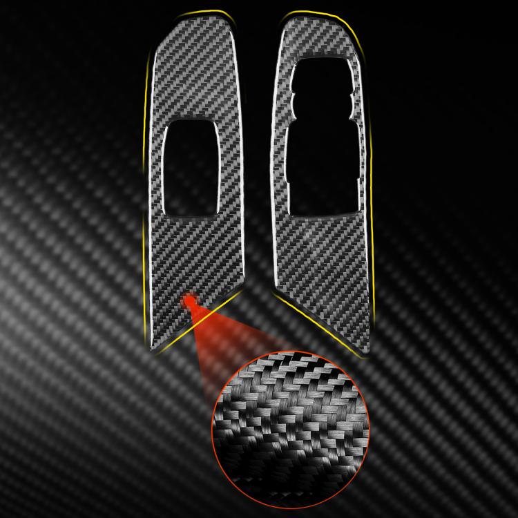 For Chevrolet Corvette C8 2pcs /Set Right-Hand Drive Lift Button Decorative Sticker