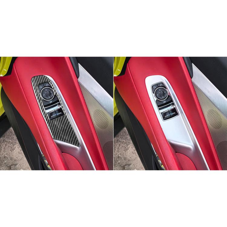 For Chevrolet Corvette C8 2pcs /Set Right-Hand Drive Lift Button Decorative Sticker