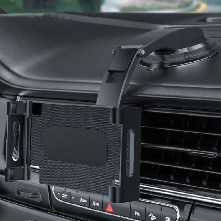 Multifunctional Car Dashboard Suction Cup Phone Clip Folding Holder, Model: