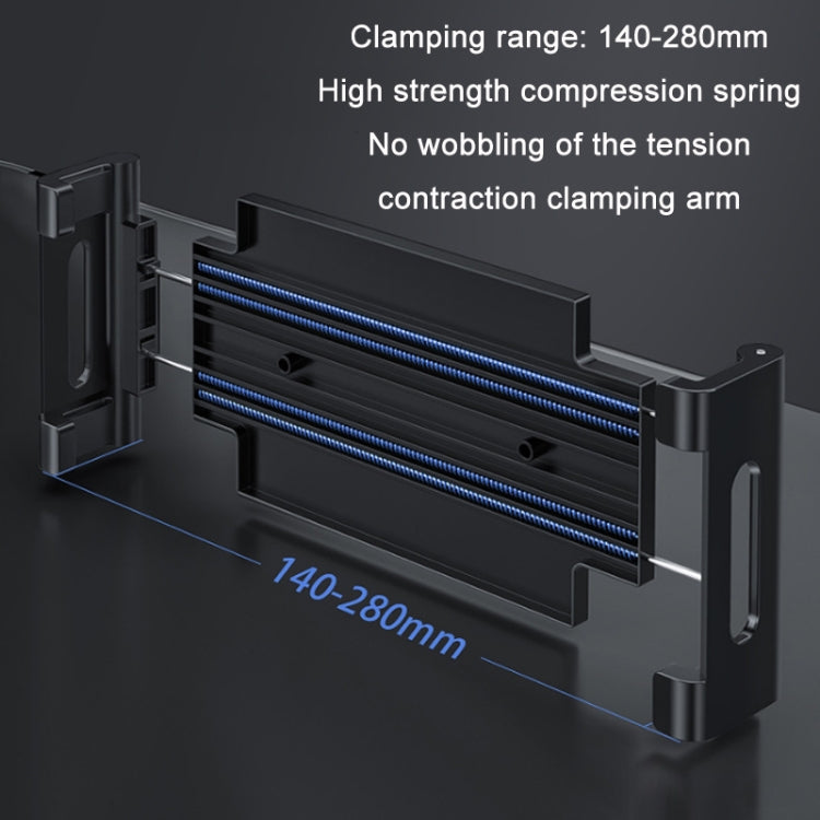 Multifunctional Car Dashboard Suction Cup Phone Clip Folding Holder, Model: