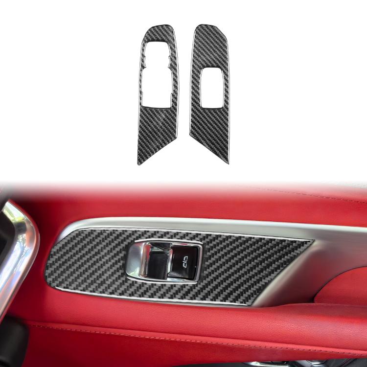 For Chevrolet Corvette C8 2pcs /Set Left-Hand Drive Lift Button Decorative Sticker