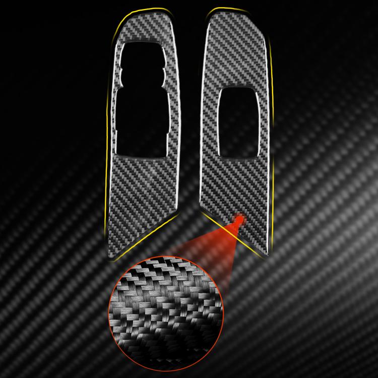 For Chevrolet Corvette C8 2pcs /Set Left-Hand Drive Lift Button Decorative Sticker