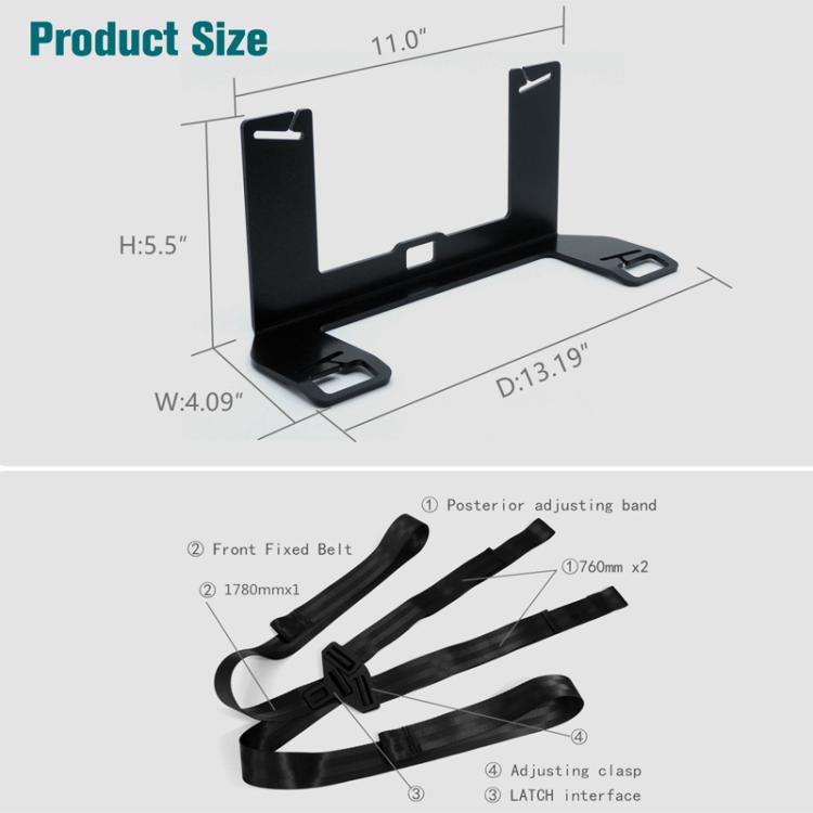 Extended Universal ISOFIX Children Seat Interface