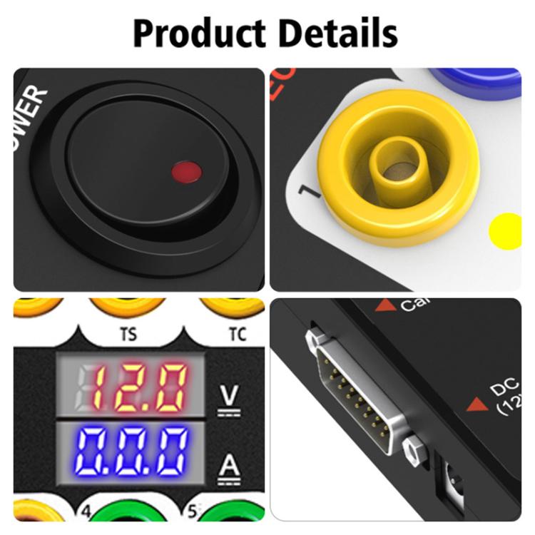 GODIAG GT100+ OBDII Breakout Box Diagnostic Port Tester ECU Bench Connector