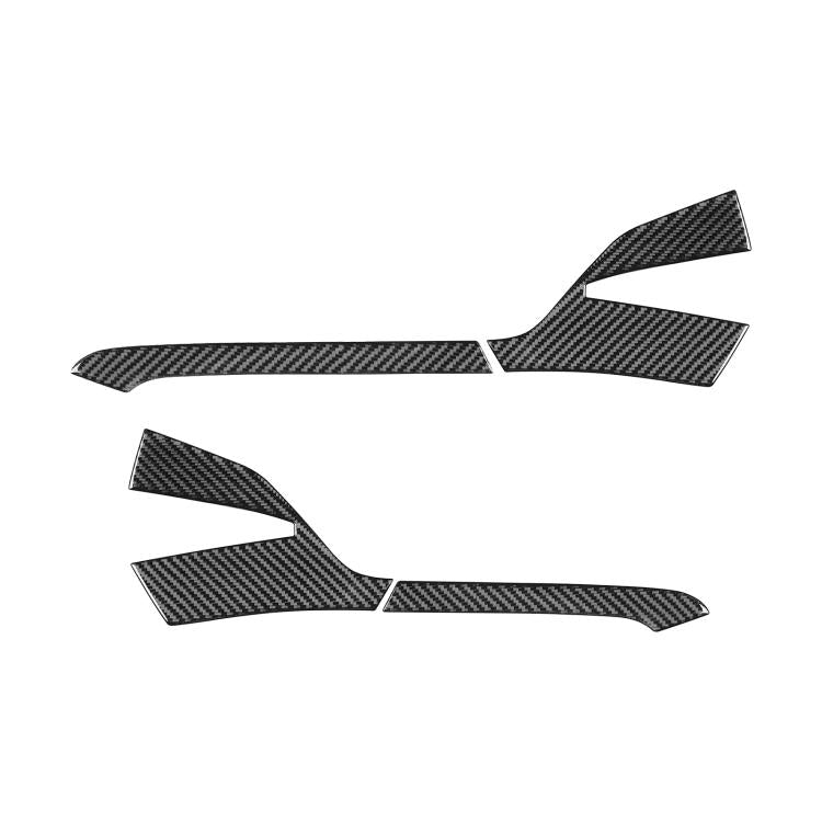 For Chevrolet Corvette C8 4pcs /Set Right-Hand Drive Rearview Mirror Anti-Scratch Sticker