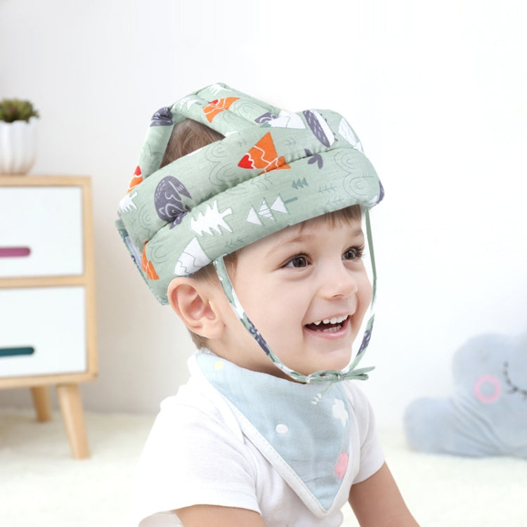 Baby Breathable Anti-fall Head Protective Cap Baby Protective Cap Toddler Bumper Cap, Spec: