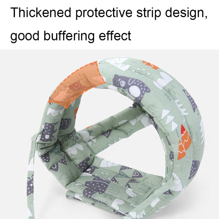 Baby Breathable Anti-fall Head Protective Cap Baby Protective Cap Toddler Bumper Cap, Spec: