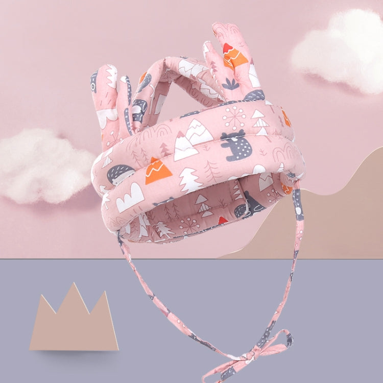 Baby Breathable Anti-fall Head Protective Cap Baby Protective Cap Toddler Bumper Cap, Spec: