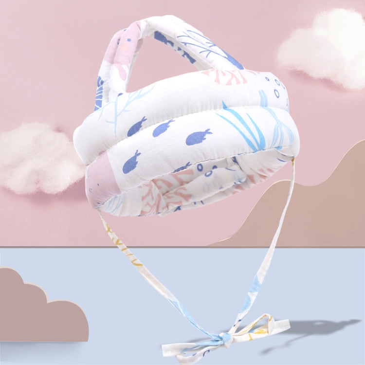 Baby Breathable Anti-fall Head Protective Cap Baby Protective Cap Toddler Bumper Cap, Spec: