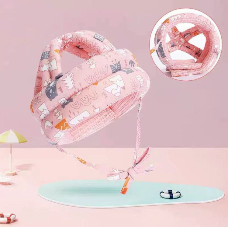 Baby Breathable Anti-fall Head Protective Cap Baby Protective Cap Toddler Bumper Cap, Spec: