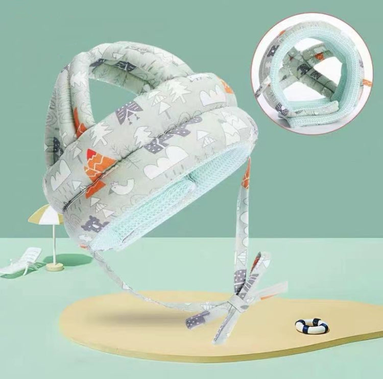 Baby Breathable Anti-fall Head Protective Cap Baby Protective Cap Toddler Bumper Cap, Spec: