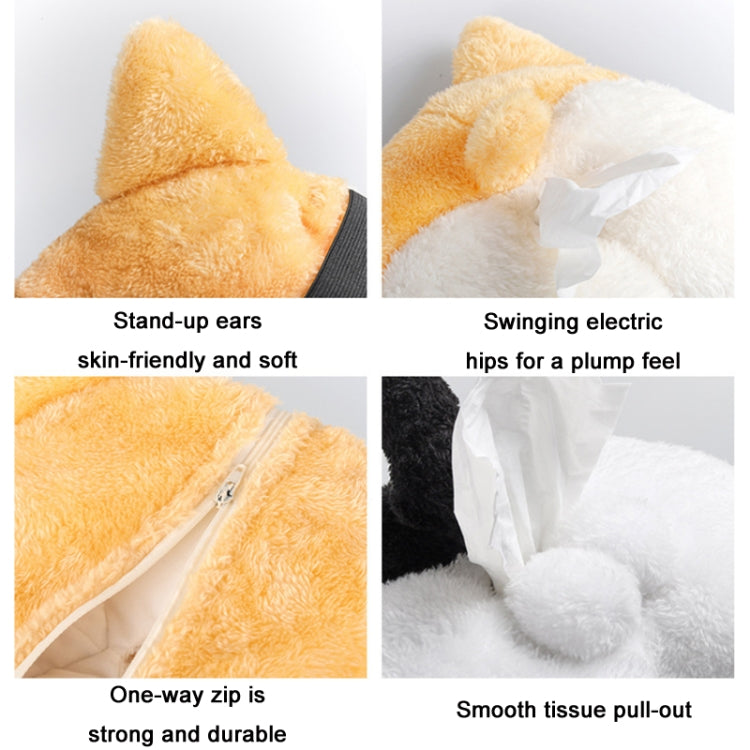 Multifunctional Cartoon Armrest Box Seat Back Tissue Box, Styles: