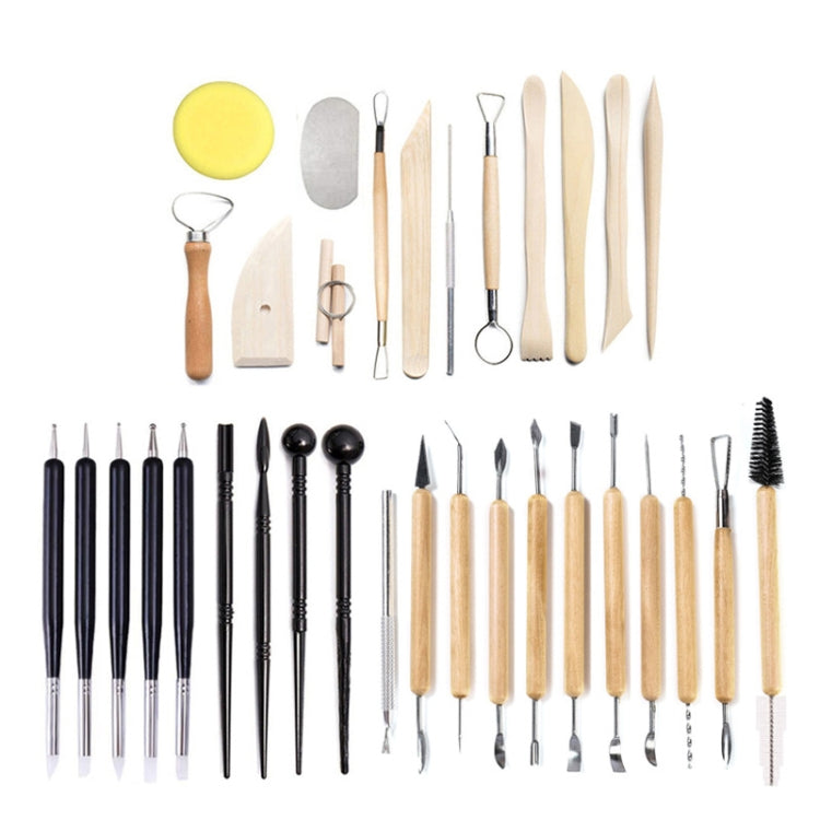 Pottery Tool Set Clay Carving Knife Indentation Pen Set