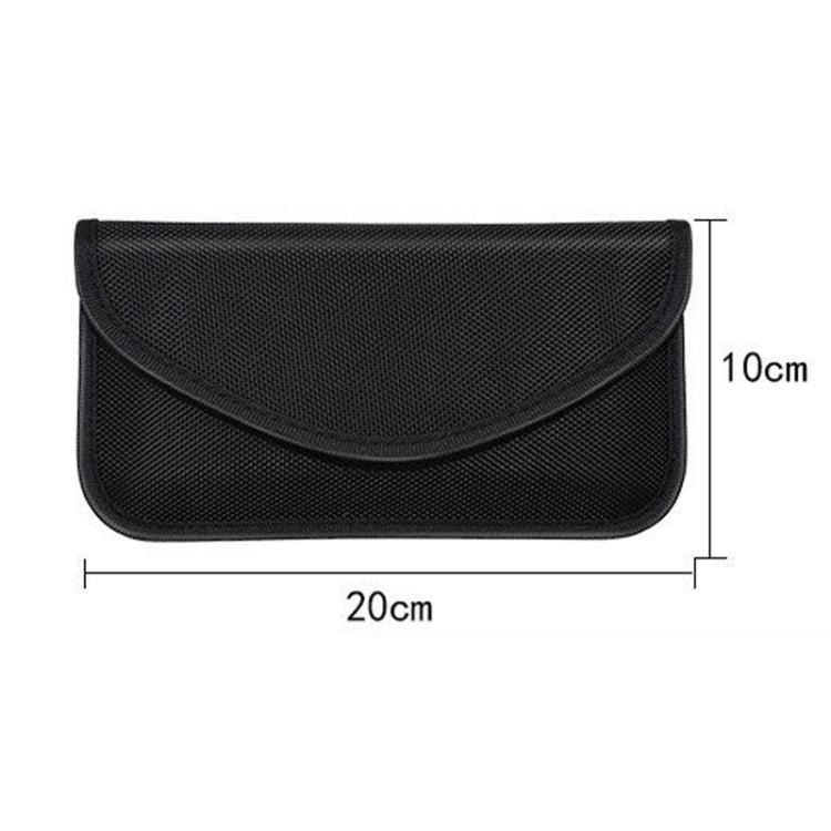 6.5 Inch Cell Phone Signal Shielding Bag Anti-location Isolated Signal RFID Storage Bag