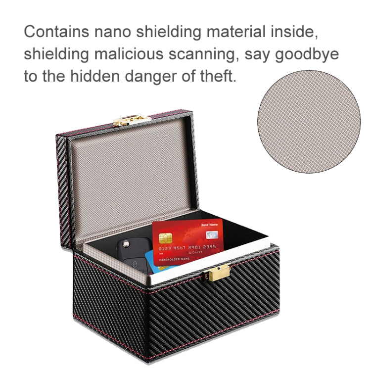 RFID Signal Shielding Box Car Key Anti-demagnetization Cell Phone Box