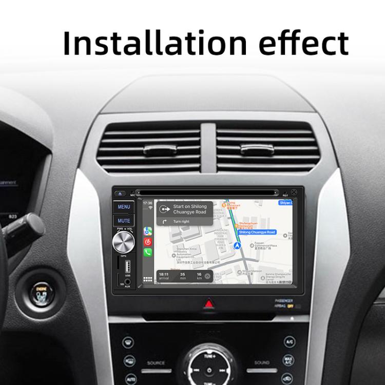 6.2 inch Bluetooth AUX Mobile Phone Interconnection USB Interface Car DVD