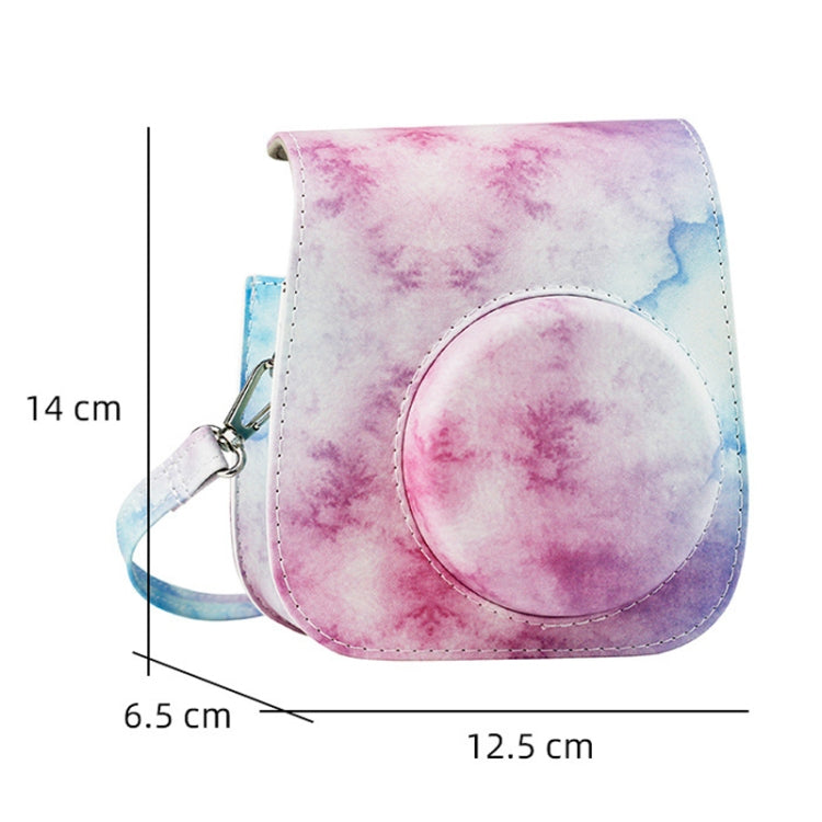 For Instax Mini11 / 9 / 8 PU Cortex Retro Camera Bag Protective Cover