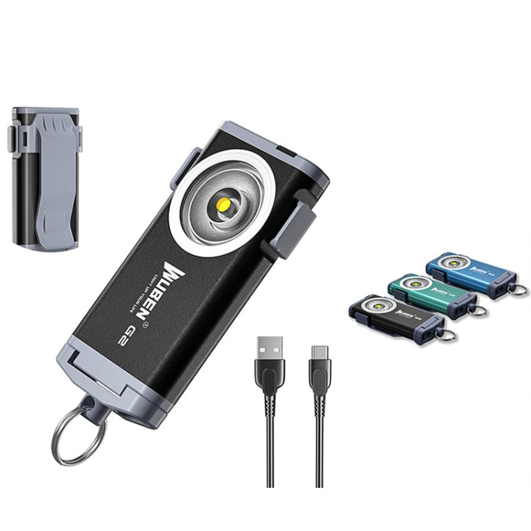 WUBEN G2 Strong Light LED Flashlight USB Outdoor Campers And Household Super Bright Key Chain Light