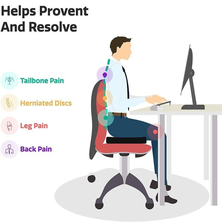 Office Gel Cushion Beauty Buttocks Anti-hemorrhoid Cushion, Gel Cushion (Super Soft Cloth Gray), Gel Cushion (Super Soft Cloth Purple), Gel Cushion (Super Soft Cloth Rose Red), Gel Cushion (Super Soft Cloth Blue), Gel Cushion (Super Soft Cloth Coffee) ...