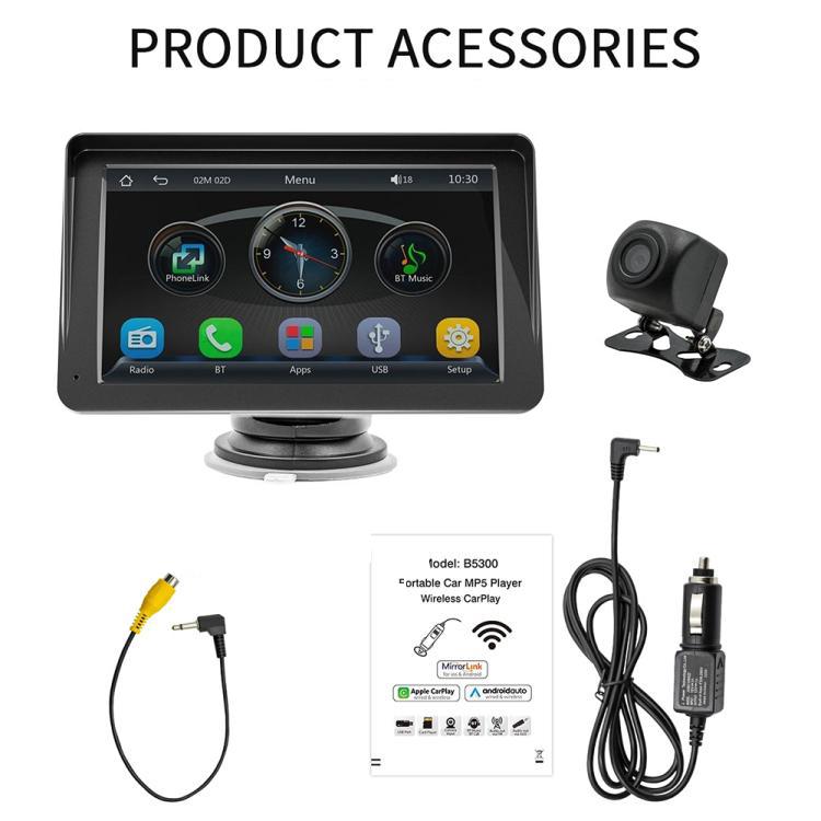 7 inch AHD Wireless CarPlay Car MP5 Player, Support Mobile Phone Interconnection