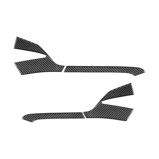 For Chevrolet Corvette C8 4pcs /Set Left-Hand Drive Rearview Mirror Anti-Scratch Stickers