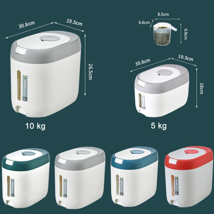 Kitchen Sealed Moisture Dust Proof Storage Rice Bucket