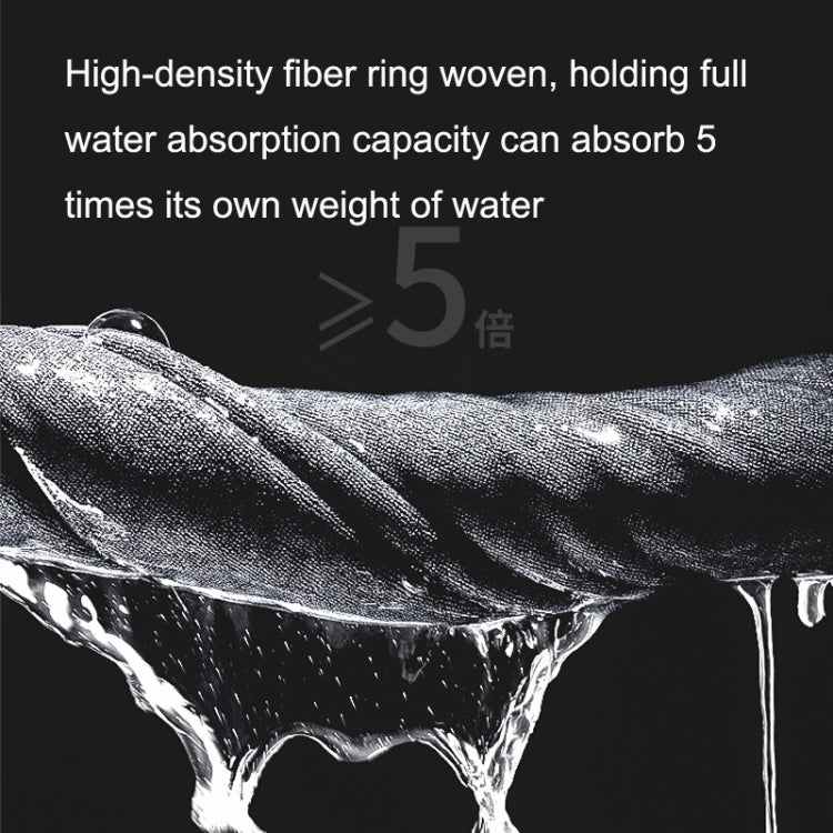 SUITU ST-9000 2pcs Double Suede Car Cleaning Towel Dry Washing Cloth, Size: