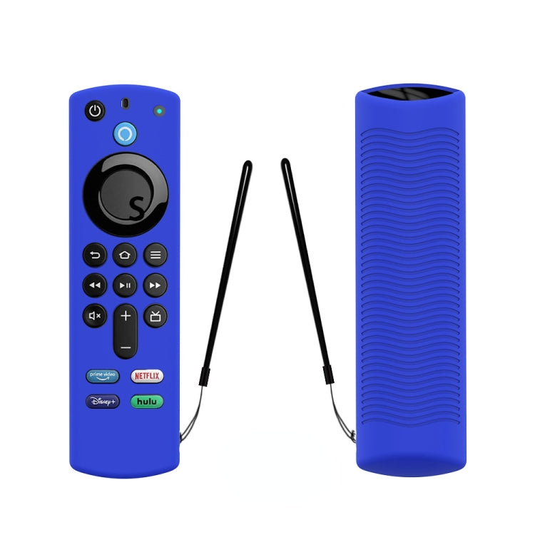 2 PCS Y27 For Alexa Voice Remote 3rd Gen Silicone Non-slip Protective Cover
