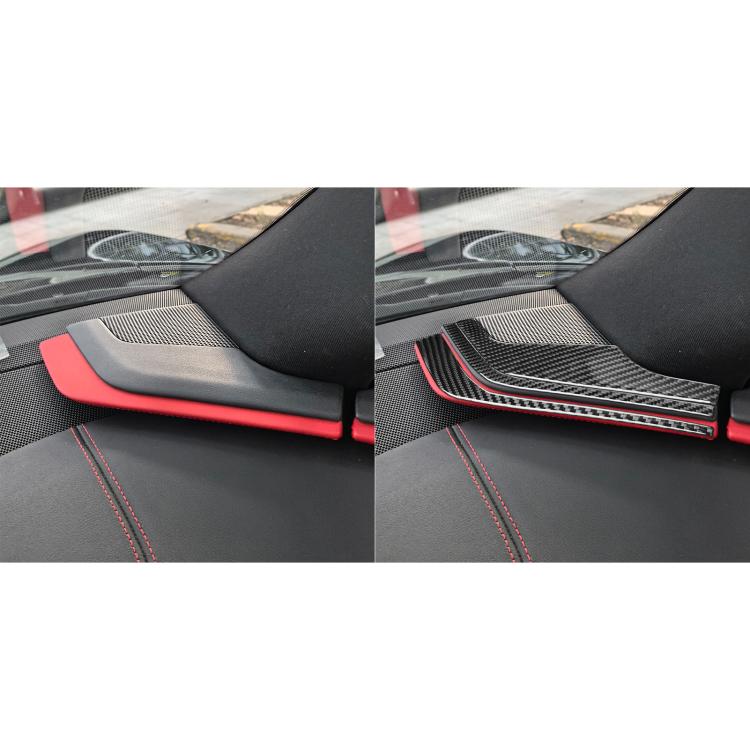 For Chevrolet Corvette C8 6pcs /Set Inner A-Pillar Speaker Sticker