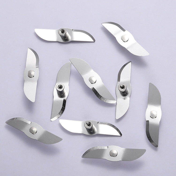 50 PCS CA-M239 Portable Fruit Juicer Blade Semi-Circle Straight 304 Stainless Steel Stirring Knife