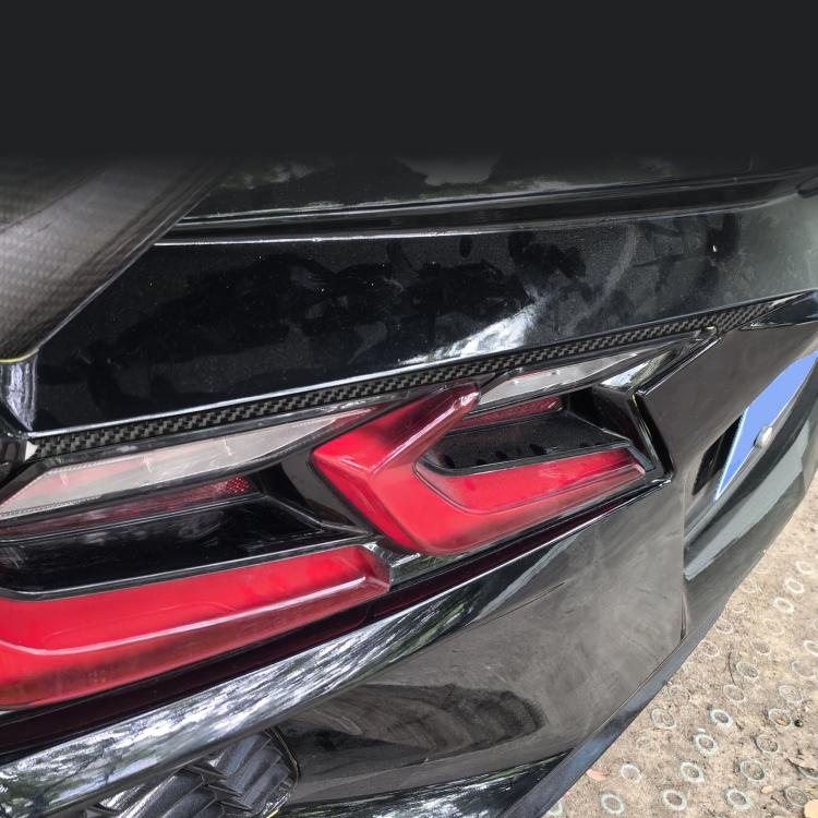 For Chevrolet Corvette C8 2pcs /Set Taillight Decorative Sticker