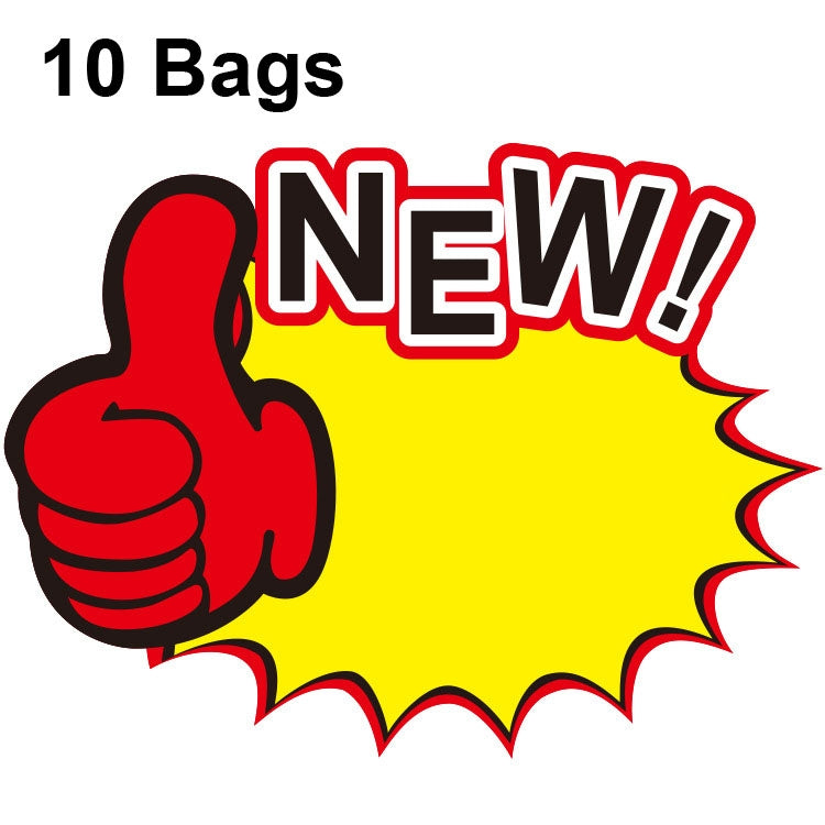 10 bags 18x14cm Explosion Sticker Product Price Tag Supermarket Price Label