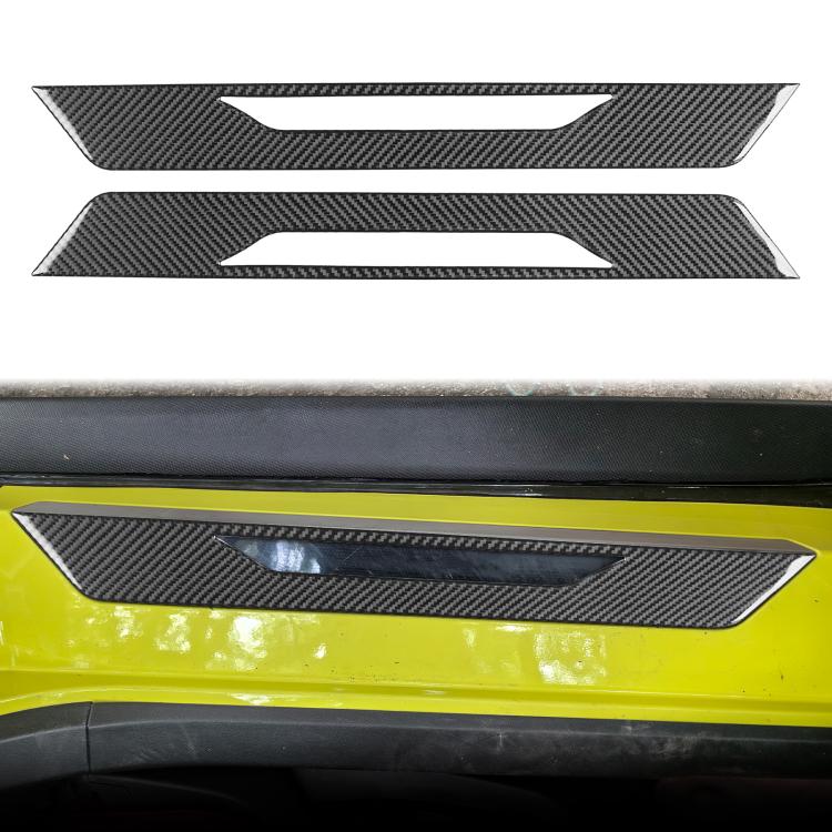 For Chevrolet Corvette C8 2pcs /Set Door Sill Decorative Sticker